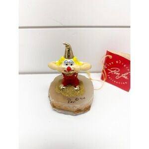 Ron Lee Stretched Smile Clown "Same to U" #75/2750 Sculpture on Marble Base